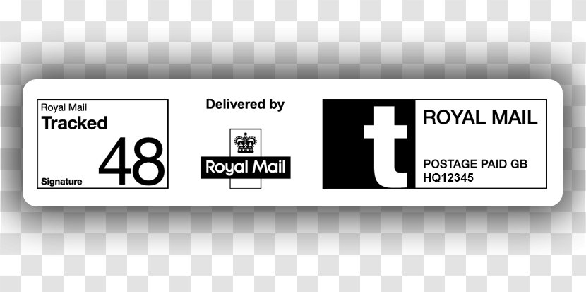 Royal Mail Delivery Sticker Address - Stock Photography - Brand Transparent PNG