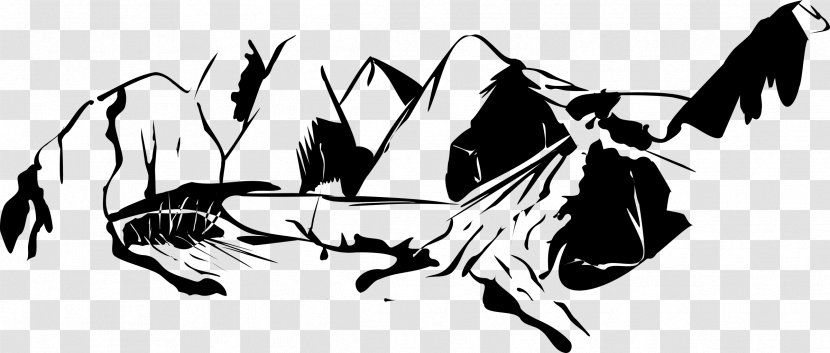 Clip Art - Cartoon - Mountain Transparent PNG