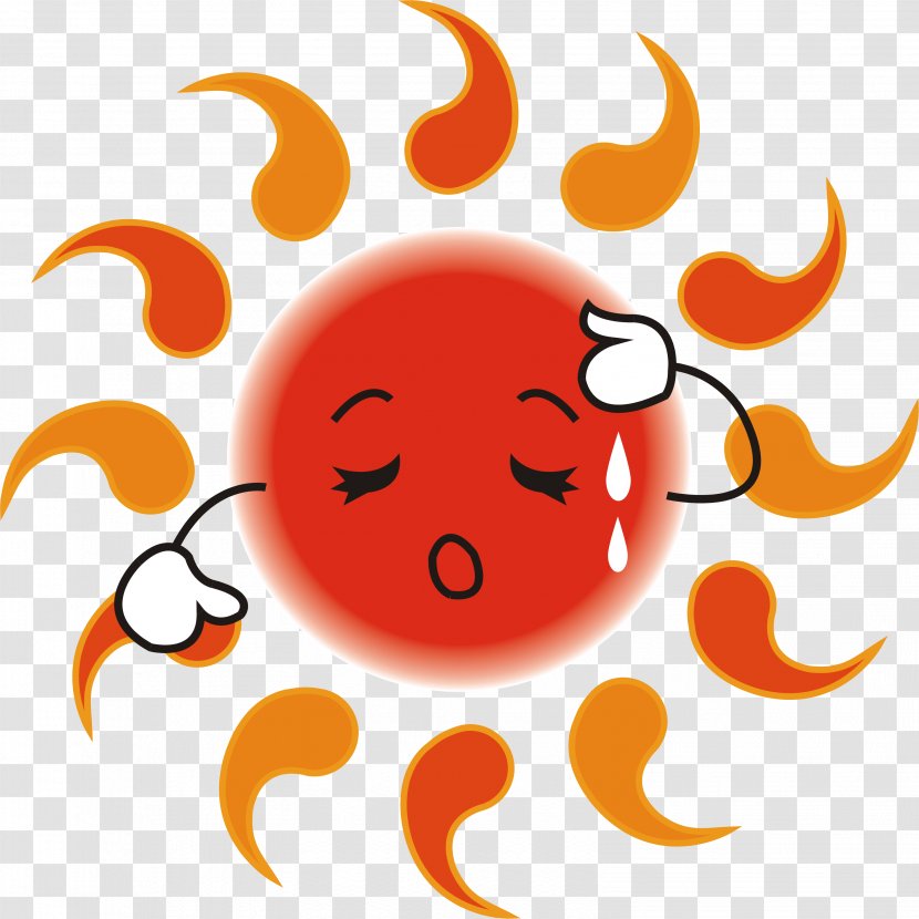 Sun Vector Material - Hyperthermia - Volleyball Transparent PNG