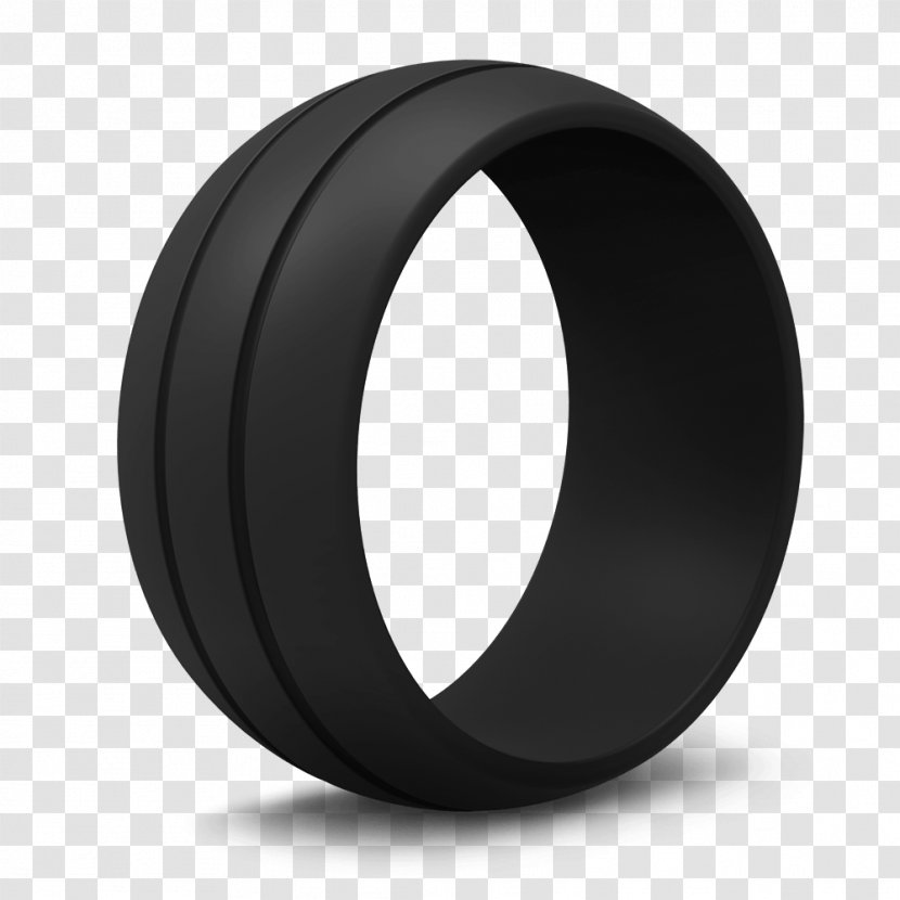 Wedding Ring Jewellery Engagement Silicone - Black - Pakaian Adat Transparent PNG