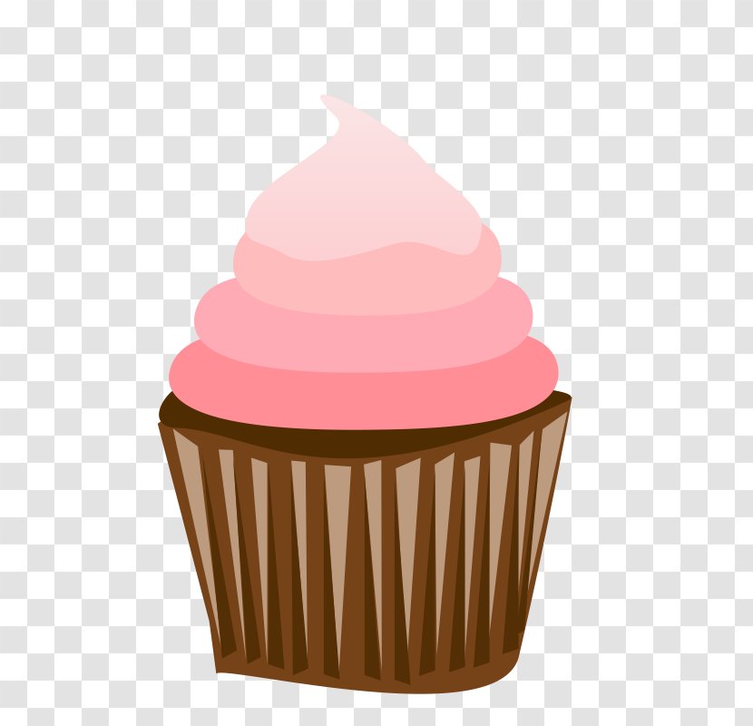 Cakes And Cupcakes Icing Birthday Cake Bakery - Drawing - Fancy Cupcake Cliparts Transparent PNG