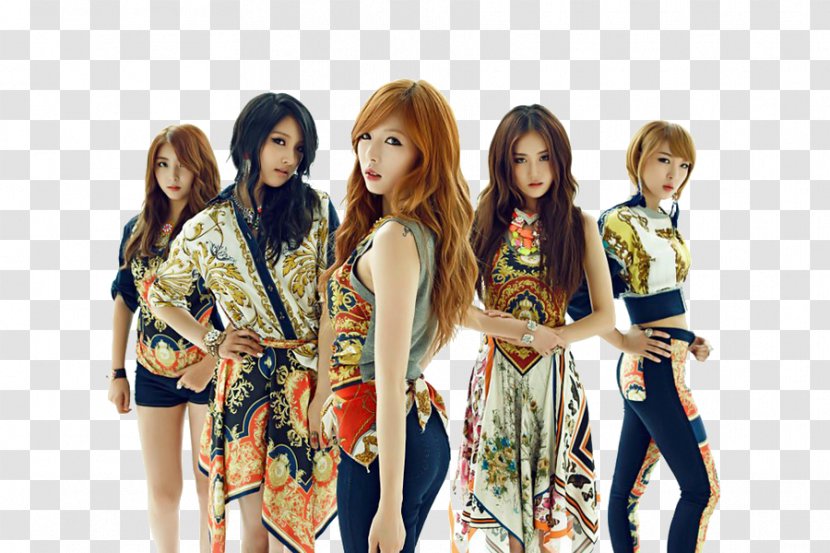 4Minute K-pop Korean Idol Crazy Volume Up - Tree - Minutes Transparent PNG