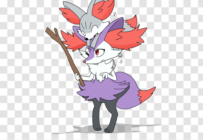 Fennekin Braixen Pokémon Clip Art - Silhouette - Pokemon Transparent PNG