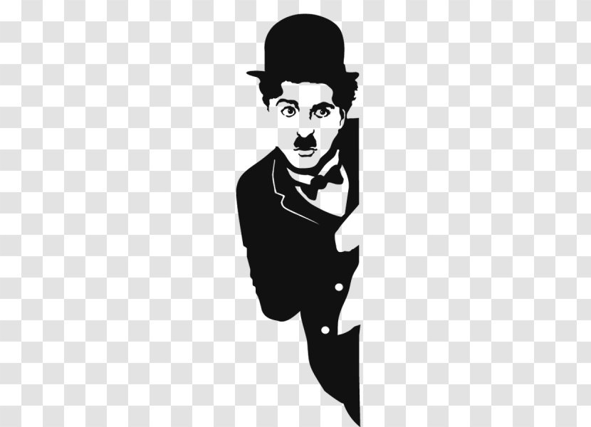 Charlie Chaplin The Tramp Silhouette - Film Transparent PNG