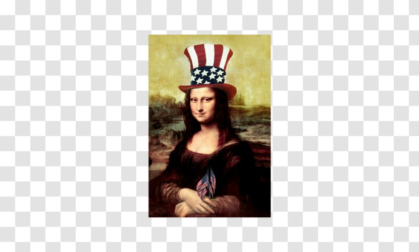 Mona Lisa Musée Du Louvre Painting The Last Supper Art - Poster - Fourth Of July Transparent PNG