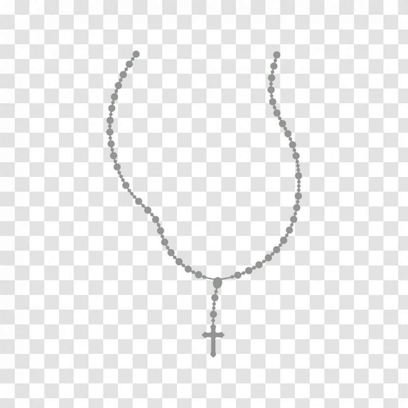 Necklace Rosary Stock Photography Jewellery Pendant - Cross Transparent PNG