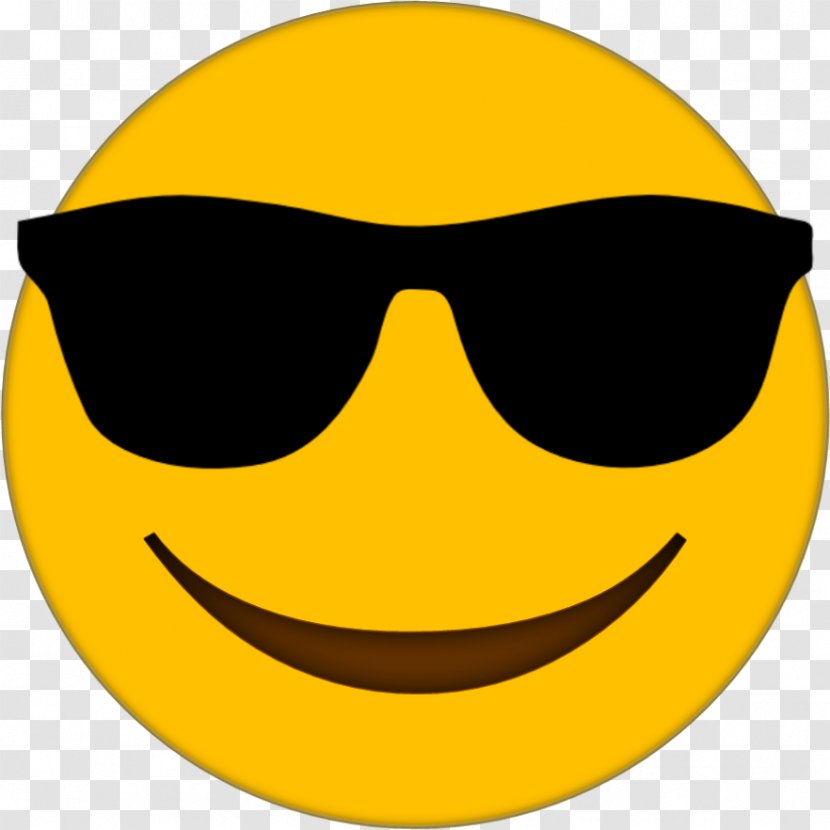 Emoji Sunglasses Emoticon Smiley - Smile Transparent PNG