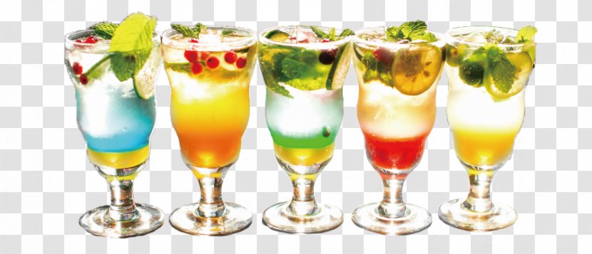 Cocktail Garnish Juice Liqueur Gelatin Dessert - A Of Various Flavors Transparent PNG