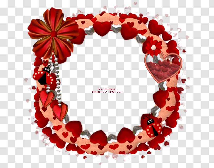 Valentine's Day Yandex Search Desktop Wallpaper - Wreath Transparent PNG