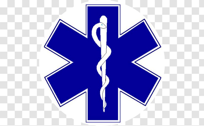 Star Of Life Emergency Medical Services Technician Paramedic Ambulance Transparent PNG