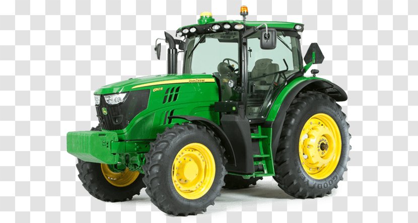 John Deere Tractor Mahindra & Heavy Machinery - Motor Vehicle - Agricultural Transparent PNG