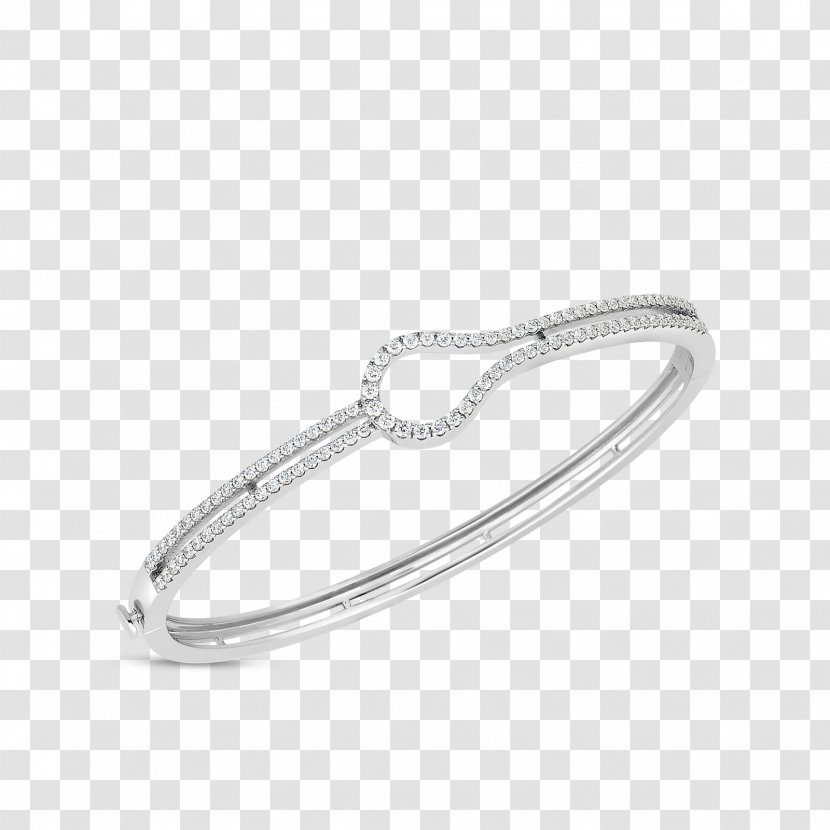 Bangle Bracelet Ring Colored Gold - Platinum Transparent PNG