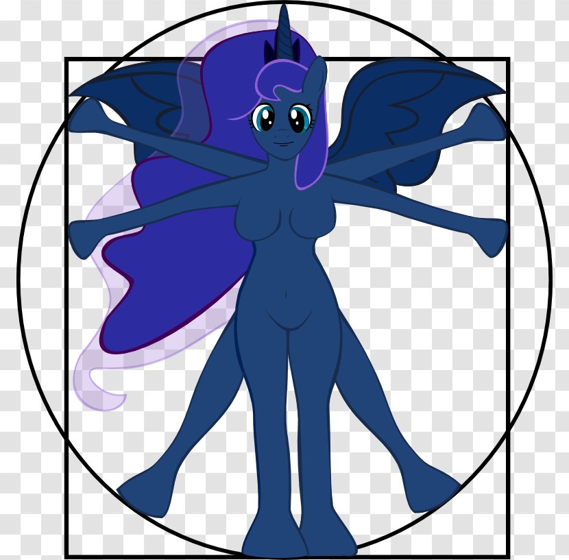 Princess Luna DeviantArt Clip Art - Character - Vitruvian Transparent PNG