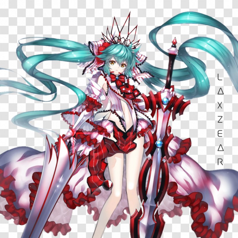 Hatsune Miku Vocaloid Art Sakura - Flower Transparent PNG
