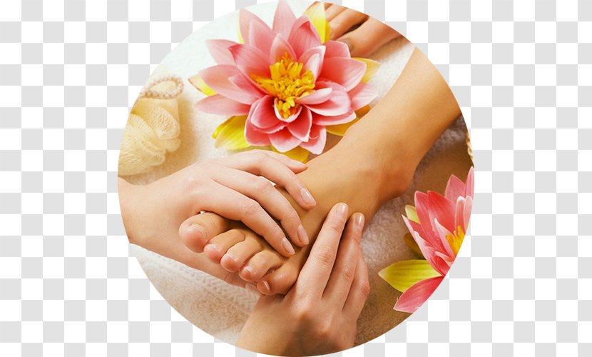 Pedicure Beauty Parlour Manicure Day Spa Nail Salon - Heart - French Toes Transparent PNG