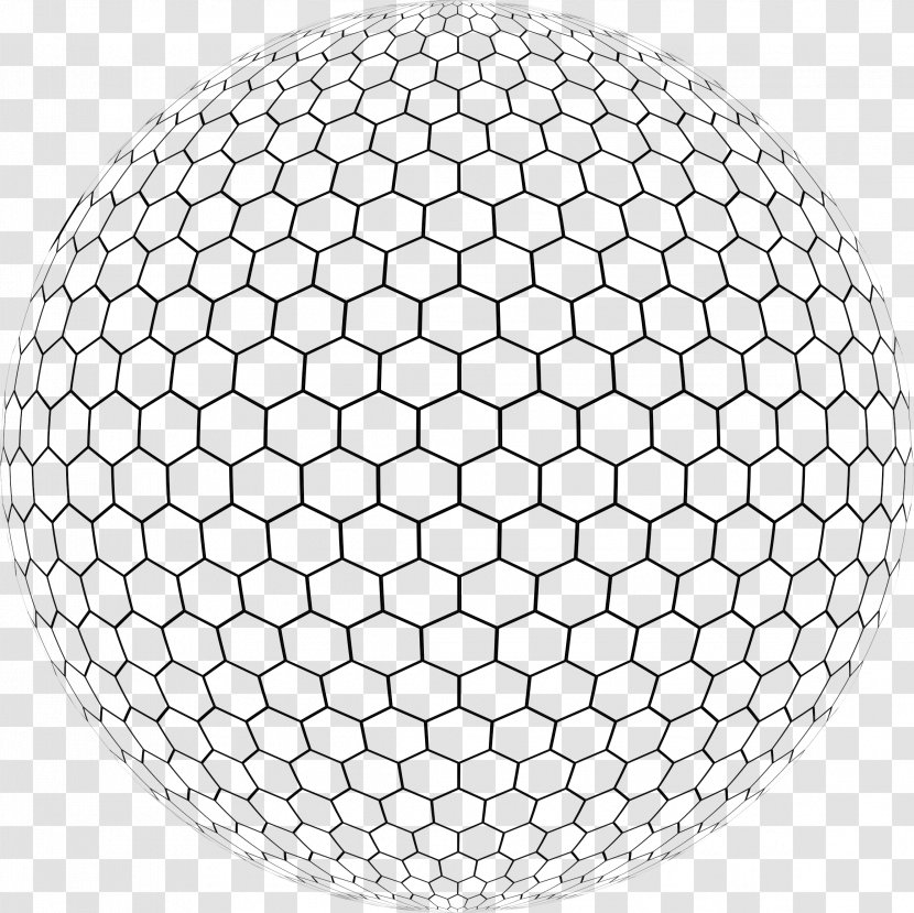 Hexagonal Tiling Hex Map Sphere - Watercolor - Tabla Transparent PNG