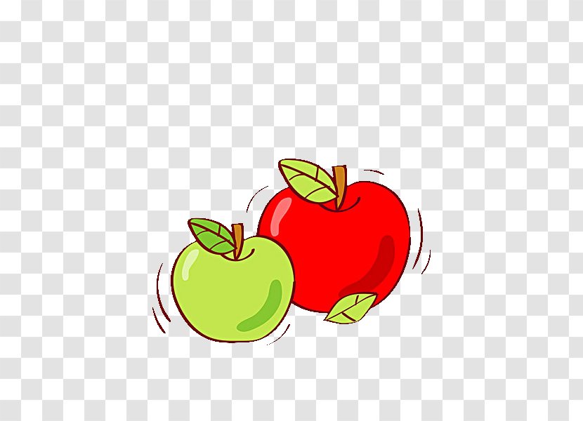 Apple Gratis Illustration - Food - Fresh Apples Transparent PNG