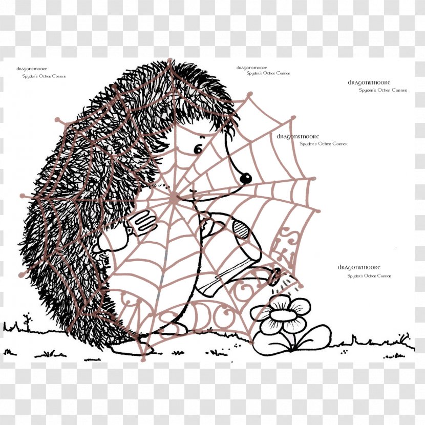 Hedgehog Postage Stamps Porcupine Bear Illustration - Frame Transparent PNG