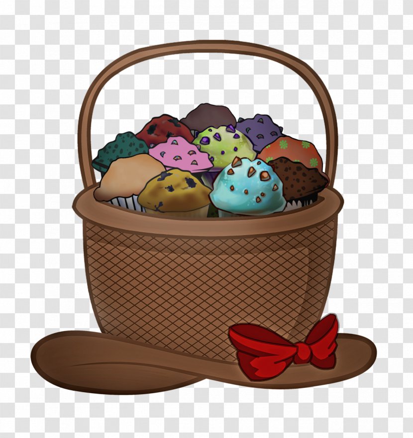 Muffin Cupcake Food Gift Baskets Clip Art Transparent PNG