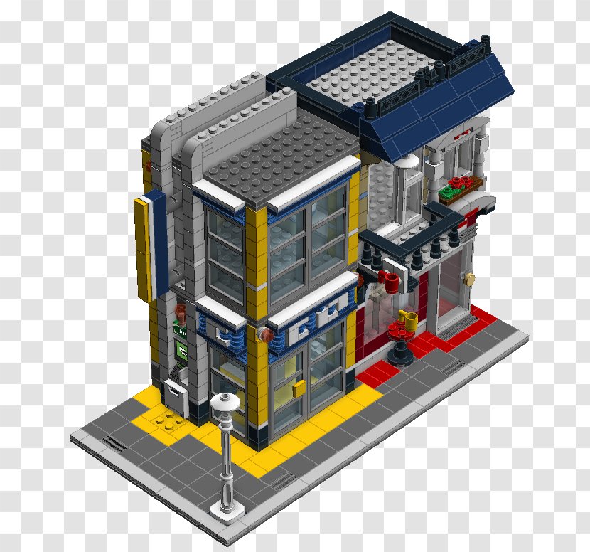 Lego House LEGO Digital Designer City Trains - Modular Buildings - Design Transparent PNG
