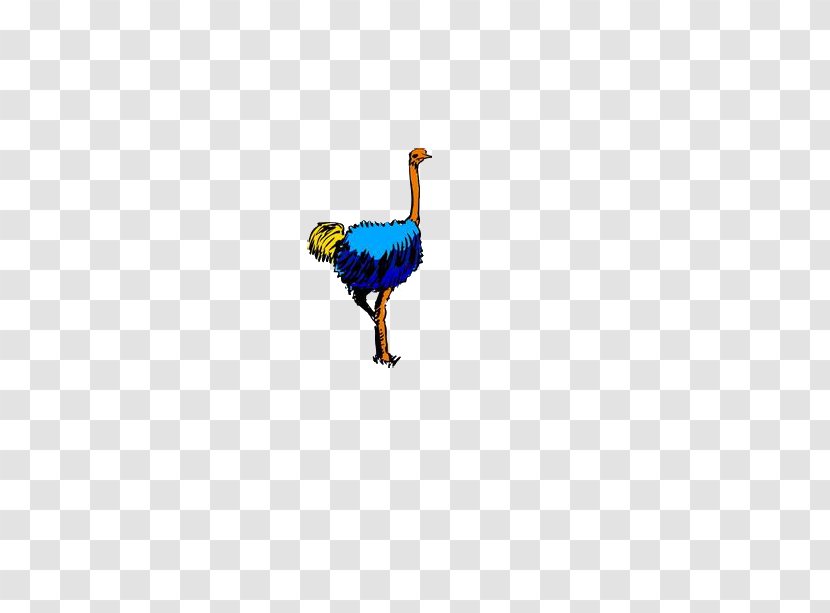 Chicken Bird Duck Goose Cygnini - Cartoon Ostrich Transparent PNG