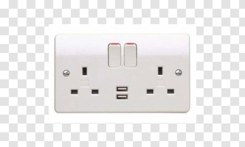 AC Power Plugs And Sockets Electrical Switches USB Battery Charger Network Socket - Technology Transparent PNG