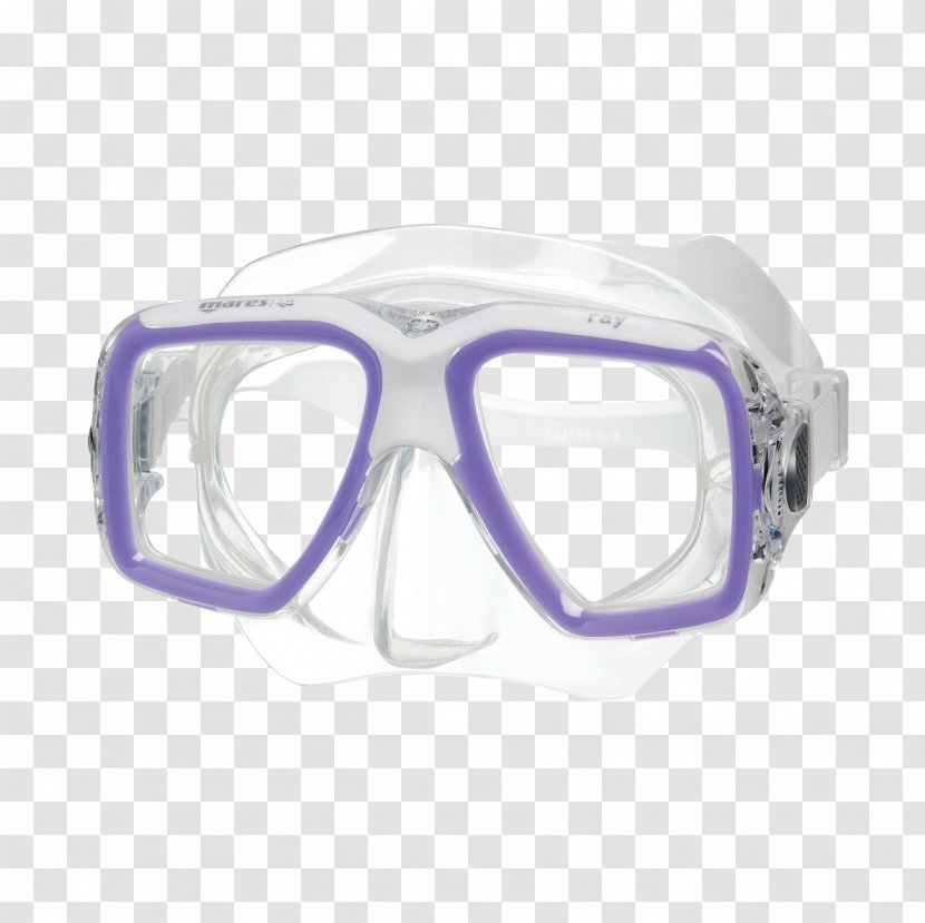 Goggles Diving & Snorkeling Masks Underwater Mares - Scuba Set - Yellow Sunscreen Transparent PNG