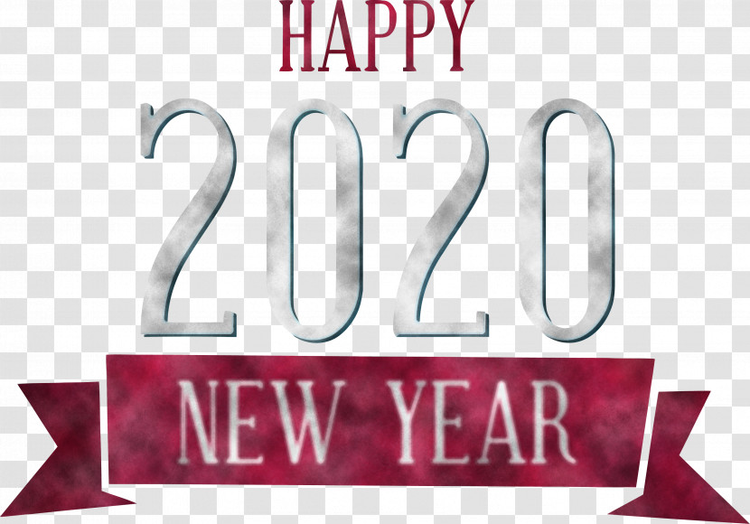 Happy New Year 2020 Happy 2020 2020 Transparent PNG