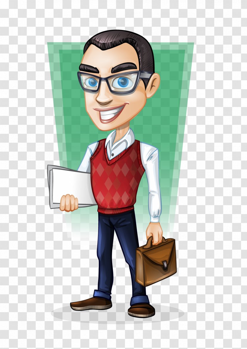 Businessperson Cartoon - Character - Businessman Vector Transparent PNG