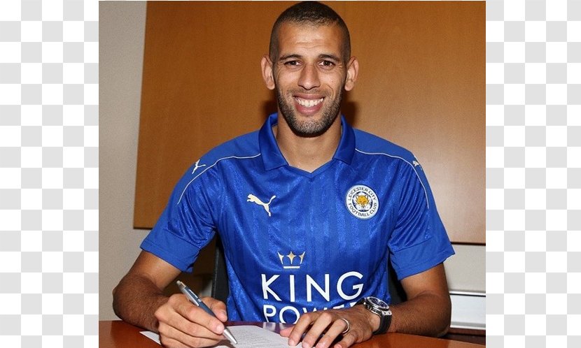 Islam Slimani Leicester City F.C. Algeria Premier League Sporting CP - National Football Team - Reporter Transparent PNG