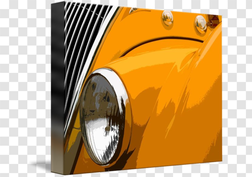 Car Automotive Lighting Illustration Design Graphics - Orange Transparent PNG