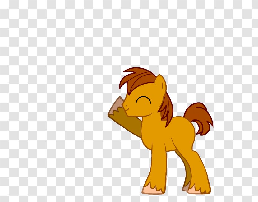 Pony Horse Cat Lion Character - Cartoon - Goodbye Transparent PNG