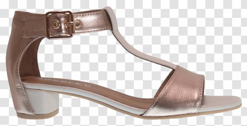 Footwear Shoe Sandal Brown Beige - Pump - Rose Gold Transparent PNG