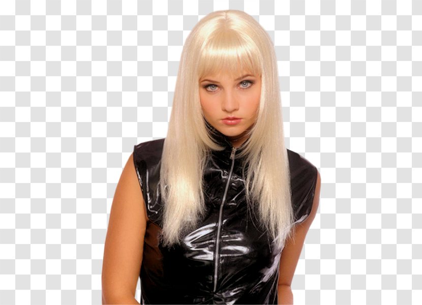 Wig Blond Capelli Bangs Hair Highlighting - Color - Human Transparent PNG
