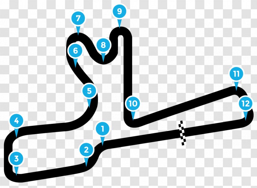 Winton Motor Raceway Map Race Track Location - Auto Part Transparent PNG