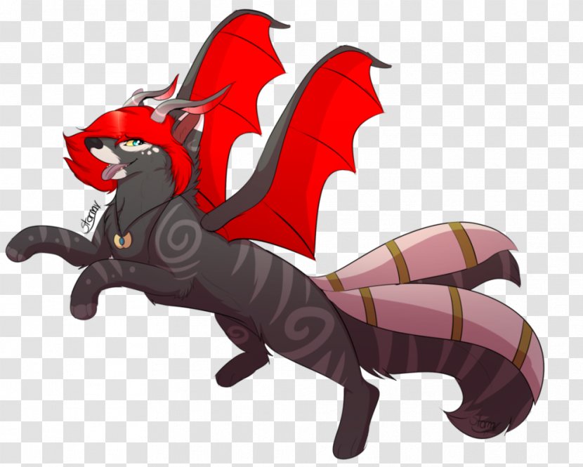 Dragon Cartoon Tail - Animal Figure Transparent PNG