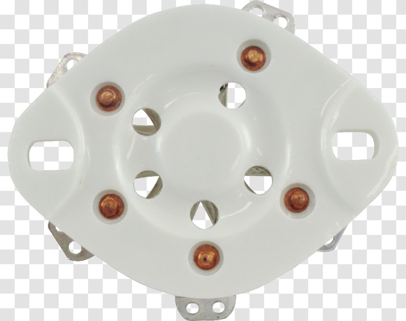 Tube Socket Amplifier - Porcelain Plate Transparent PNG