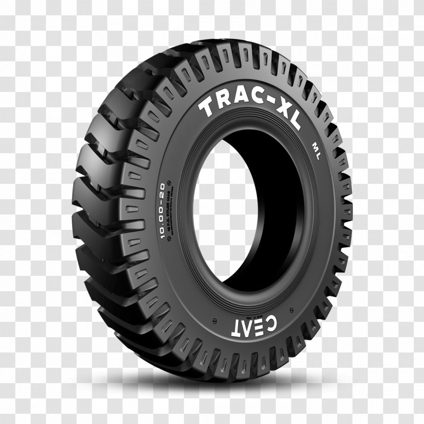 Tread Tire Truck CEAT Rim - Tyre Tracks Transparent PNG