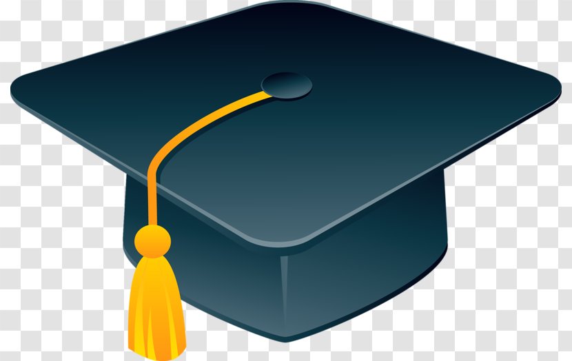 Hat Estudante Graduation Ceremony - Yellow - Huang Sui Blue Cap Transparent PNG