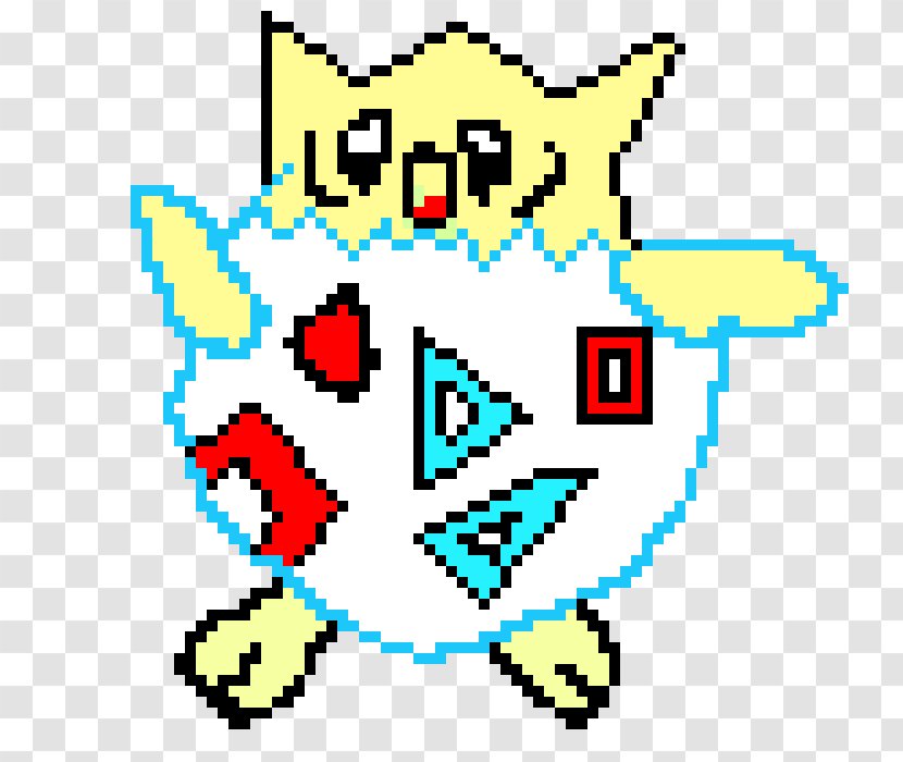 Pikachu Pixel Art - Togepi Transparent PNG