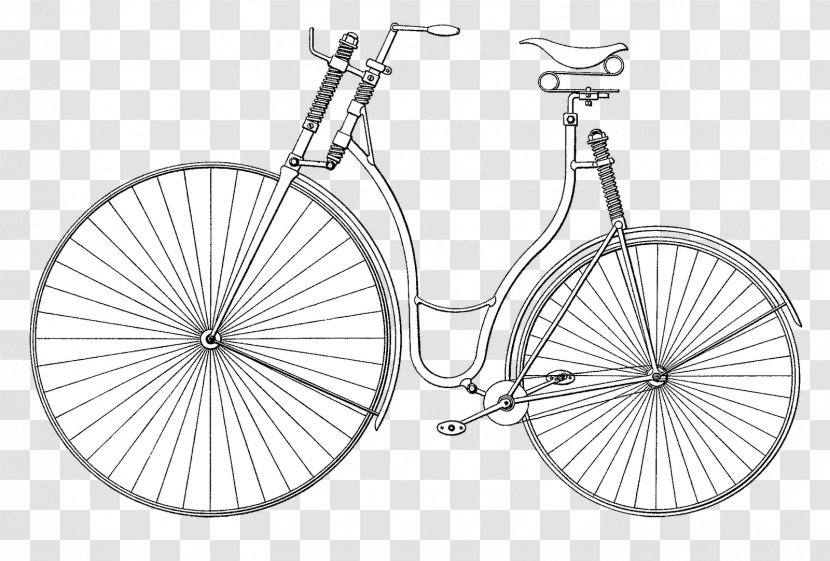 Vector Graphics Penny-farthing Bicycle Wheels Stock Photography - Wheel Transparent PNG