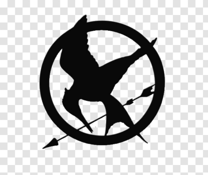 Mockingjay Wall Decal Sticker The Hunger Games - Symbol Transparent PNG