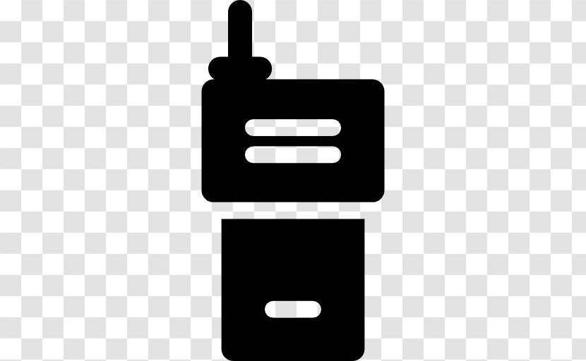 Walkie-talkie Font - Rectangle - A Traffic Policeman With Walkie Talkie Transparent PNG