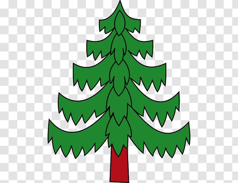Pine Christmas Tree Clip Art - Decoration - Vegetable Sketch Transparent PNG