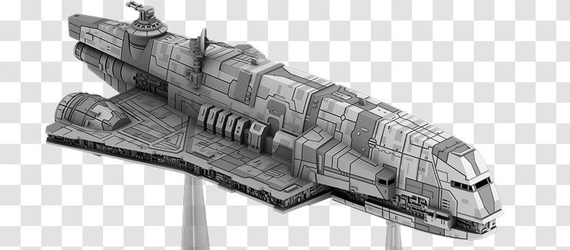 Battlecruiser Fantasy Flight Games Star Wars: Imperial Assault Amphibious Ship X-Wing Miniatures Game Heavy Cruiser - Tie Fighter - Messy War Ruins Transparent PNG