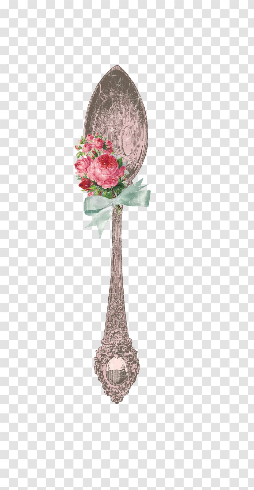 Spoon Cutlery Image Pin Kitchen - Fork - Arrow Images Free Shabby Chic Transparent PNG