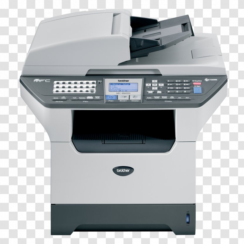Brother Industries Ink Cartridge Toner Multi-function Printer - Photocopier Transparent PNG
