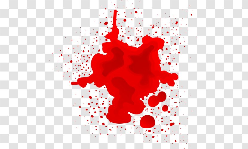 Blood Transparency And Translucency Clip Art - Silhouette - Horror Vector Transparent PNG