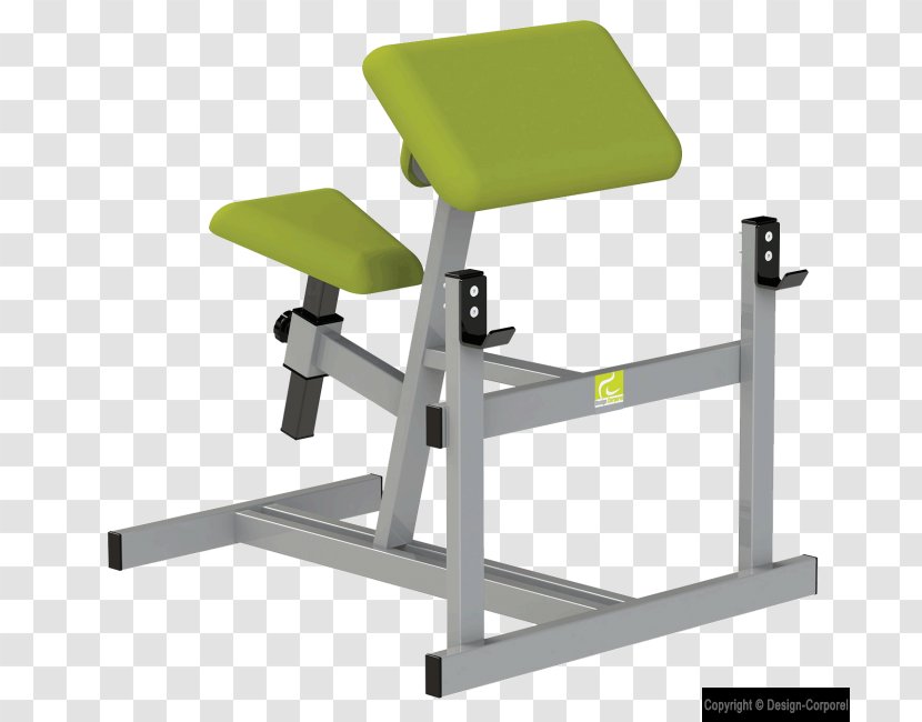 Weight Training Biceps Machine Sport Bench - Garden Furniture - Fitness Abdo Transparent PNG