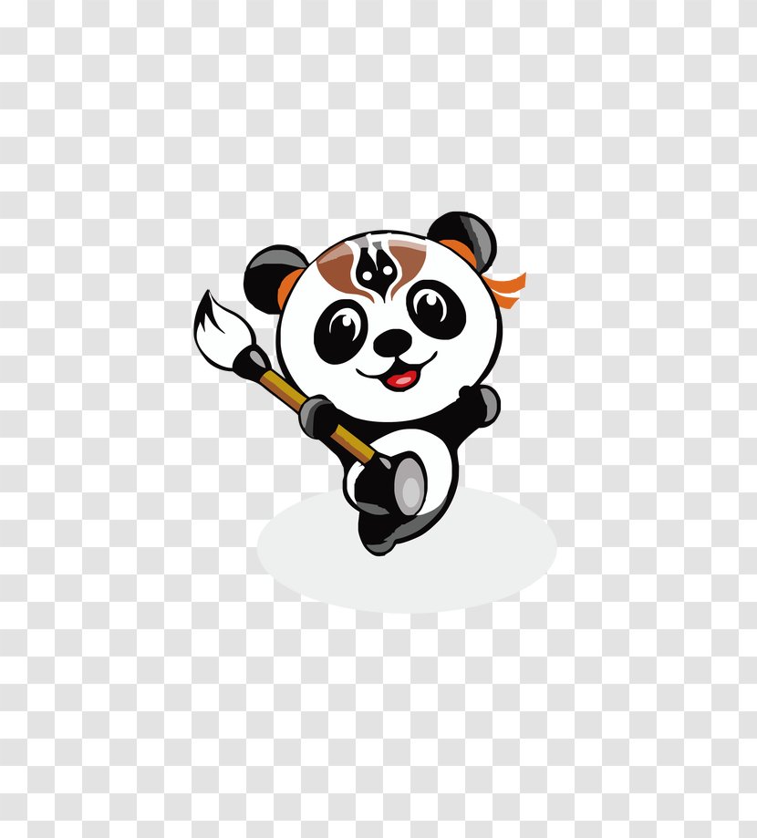 Giant Panda Cartoon - Cuteness Transparent PNG